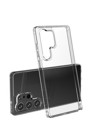 Capac Protectie Spate Cellara Colectia Crystal Pentru Samsung Galaxy S25 Ultra 5G - Transparent,CL78632