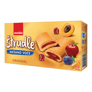 Štrudla Brownie Sumsko Voće 240 G Medela (163969)