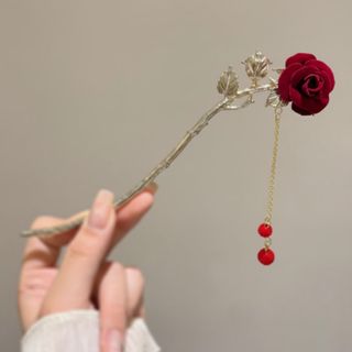 Estetični Štapići za Kosu sa Cvijetnim Motivima i Visuljcima