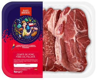 Hanul Boieresc Ceafa de porc feliata fara os 650 g