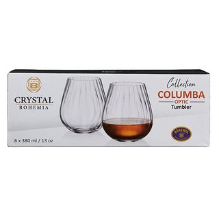 BOHEMIA Columba Opt Чаши уиски 380мл 6бр / 20682224