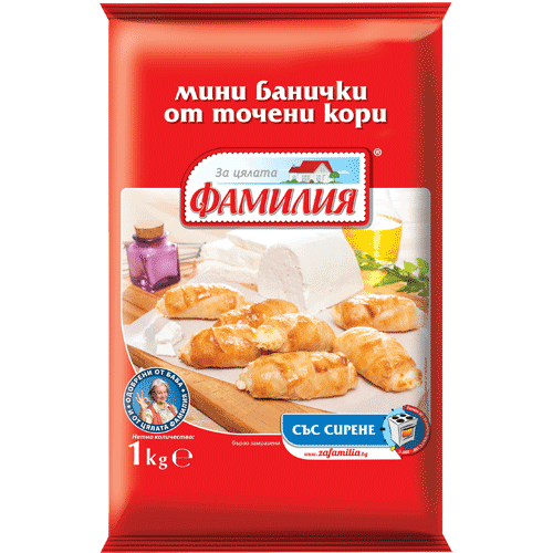 Фамилия Банички точени кори/сирене