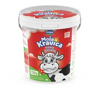 PAVLAKA KISELA 20% MOJA KRAVICA 700ML IMLEK AD 020382