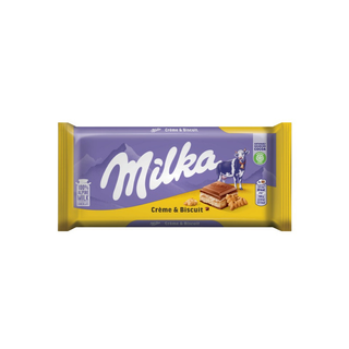 Milka Cream & Biscuit 100g
