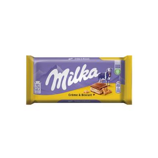 Milka Cream & Biscuit 100g