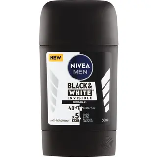 Nivea man Black&White Invisible antiperspirant u stiku,50 ml