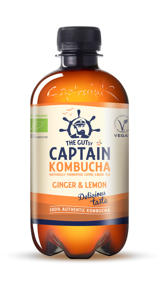Kombucha GINGER & LEMON BIO 400ml