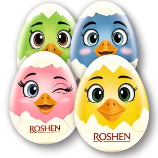 Roshen Oua de ciocolata cu lapte Paste 26 g