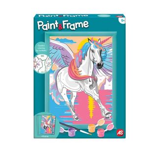 Set Creativ As Paint & Frame Pictura Dupa Numere Unicornul Magic