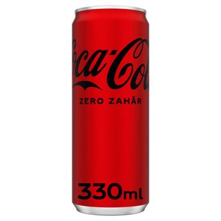 Bautura carbogazoasa Coca-Cola Zero Zahar, 0.33 l