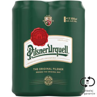 Pilsner Urquell, Bere blonda 4x0.5L (ID 55353)