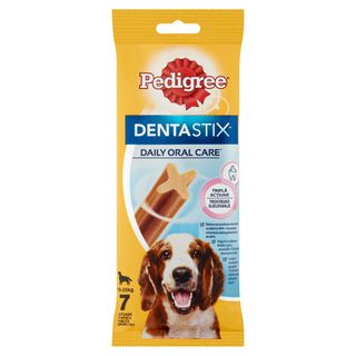 Pedigree Dentastix pt caini peste 4 luni, 7 buc, 180 g