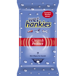 Wet Hankies Мокри кърпички 15 БР / 38108316