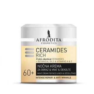 AFRODITA ceramides rich krema noćna 60+ 50 ML | 3831070656746