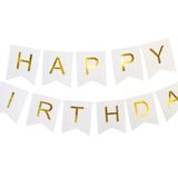 Баннер - флажки "Happy Birthday" (цена за 13букв)