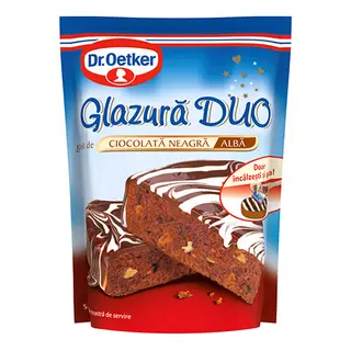 Dr. Oetker Glazura Cioco. Neag/Alb 100G