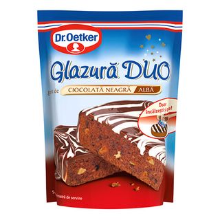 Dr. Oetker Glazura Cioco. Neag/Alb 100G