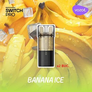Cartus de unica folosinta - VOZOL SWITCH PRO BANANA ICE 2% nicotina