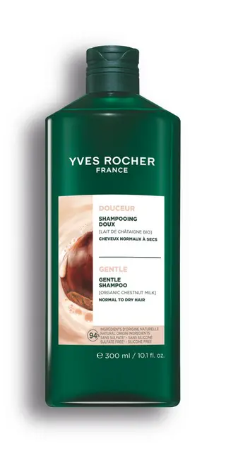 Șampon nutritiv cu Lapte de Castane Bio, 300 ml