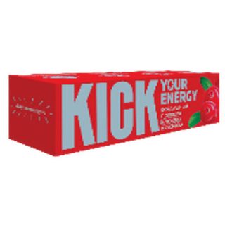 KICK Batonas cu bile crocante de orez, rachitele si merisoare 30g
