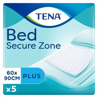 Aleze Protectii pentru pat Tena Bed Plus 60x90cm 5 bucati