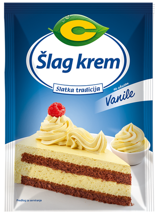 Centro P. Slag Krem Vanila 58G Novi