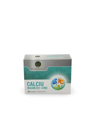 Calciu (160 mg) + Magneziu (150 mg) + Zinc (5mg) - comprimate masticabile