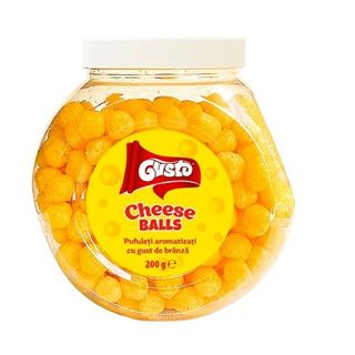 Gusto pufuleti cu gust de branza borcan