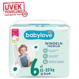 babylove Premium pelene XL, veličina 6 (15-20 kg), 32 kom