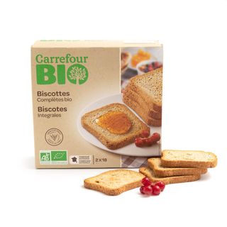 Biscuiti Integrali Carrefour Bio 300 G