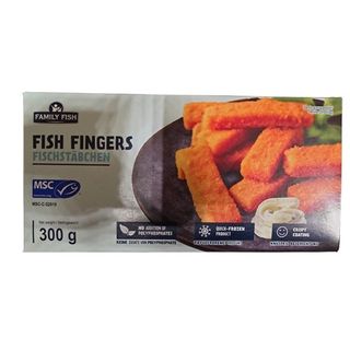 Family Fish Fish Fingers Cod Alaska 300 g