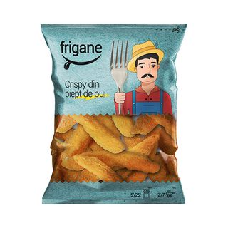 Frigane Crispy Din Piept De Pui 500G    