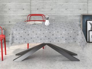 Stolnjak FB Gorky širine 140cm tamno bež Aitana 46LOGO