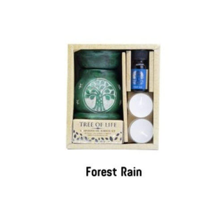 Set Tree of Life Lumanare Parfumata - Forest Rain
