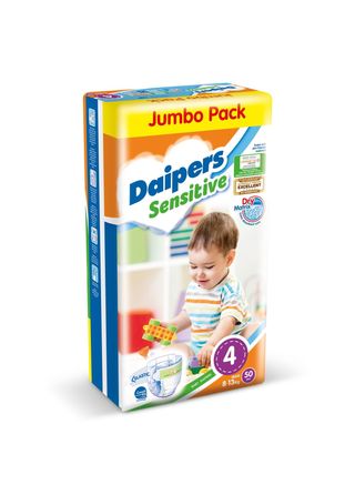 DAIPERS AIR sensitive N4 maxi 8-13kg 50 KOM | 5201263822629