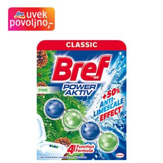 Bref POWER AKTIV CLASSIC Pine - WC osveživač, 50g