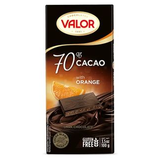 Tamna čokolada s komadićima naranče 70% 100 g