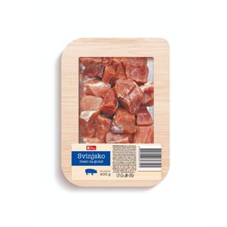 Meso za gulas Kplus svinjsko 400g 8605028607297
