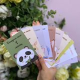 Карточки с месяцами для новорождённых (12шт)