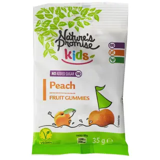 Nature's Promise Kids, Jeleuri cu aroma de piersici 35g (ID 65105)