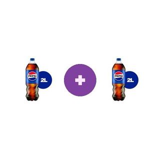 2 x Pepsi, Bautura cu aroma de cola, pet, 2L