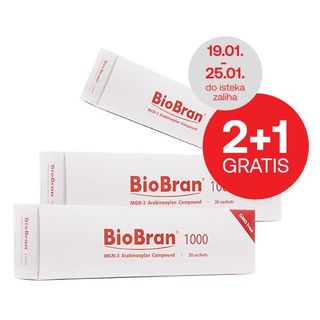  BIO BRAN (MGN-3) 60g 30 vrećica u prahu 2+1 GRATIS