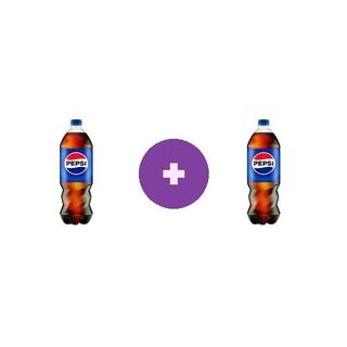 2 x Pepsi, bautura cu aroma de cola, pet, 2L
