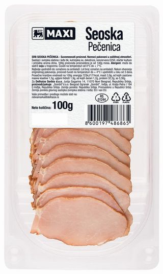Seoska pečenica Maxi 100g