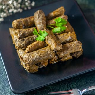 Sarmale cu carne și viță-de vie