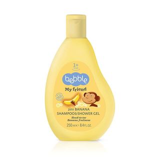 BEBBLE 1y+ šampon tuš gel banana 250 ML | 3800002306790