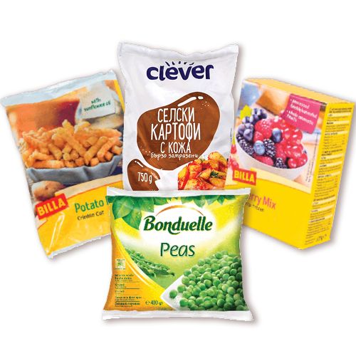 Замразени Плодове И Зеленчуци.