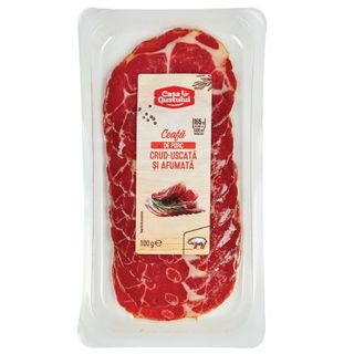 Casa Gustului Ceafa porc crud uscata feliata 100 g