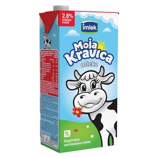 Mleko Trajno 2.8% Tb Moja Kravica 1L Imlek 