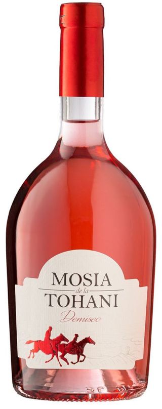 Vin rose demisec Mosia de la Tohani, 0.75 l